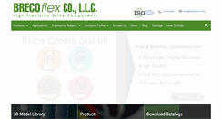 Desktop Screenshot of brecoflex.com